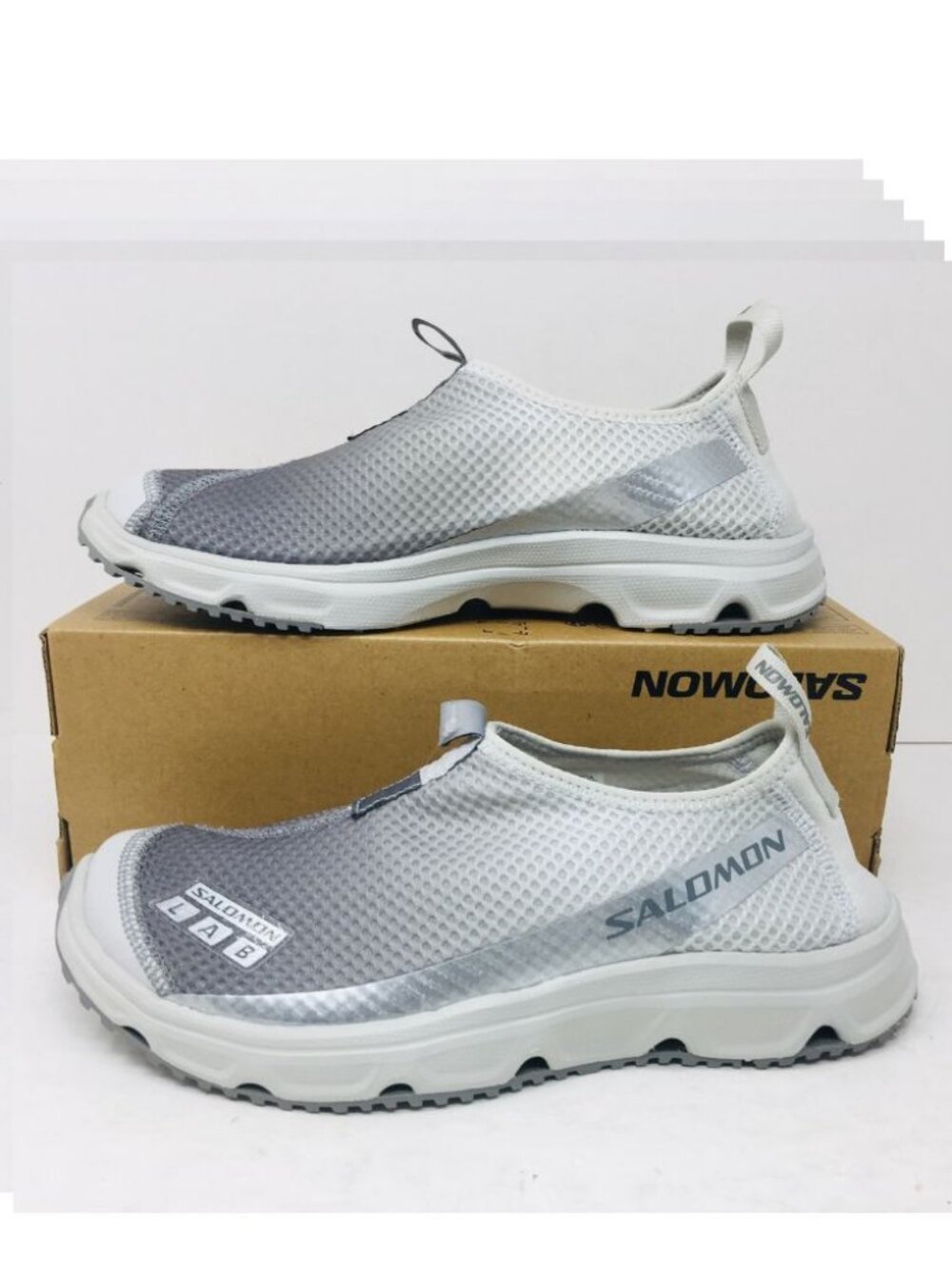 SALOMON RX Moc 3.0 Men's Glacier Gray / Sharkskin / Silver Metallic X Shoe 8.5 M